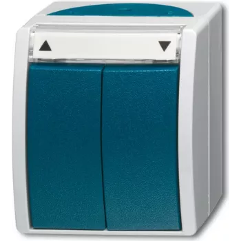 BUSCH-JAEGER žalūziju slēdzis 2601/4W-53 ocean 2601/4W-53 (1085-0-1612)