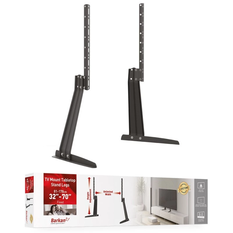 Barkan Mounting Systems S40 TV stiprinājums 70 inch melns 50 kg ietilpība