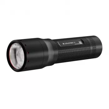 Ledlenser P7 melns rokas lukturis LED