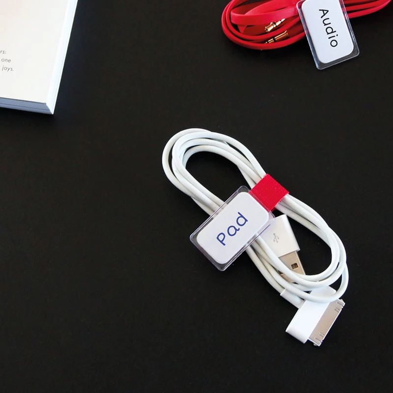 Kabeļu saite Label-the-cable LTC 2530 Zila Sarkana Dzeltena
