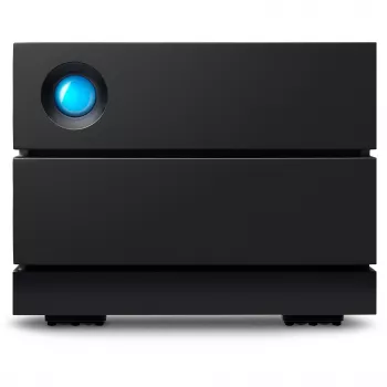 LACIE 2big RAID 16TB USB-C 3,5 inch karsti maināmi IronWolf Pro diskdziņi 7,2 krpm 5 gadu datu atjaunošana iekļauta