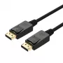 UNITEK Y-C608BK DisplayPort kabelis 2 m melns