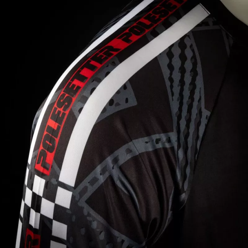Polesetter ONE Simracing krekls sarkanā krāsā - S