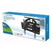 Sienas TV kronšteins Esperanza TITAN 26–70 collu (66–177,8 cm) televizoriem, slīpums ±15°, pagrieziens 120°, VESA līdz 400×400, maks. slodze 55 kg, melns