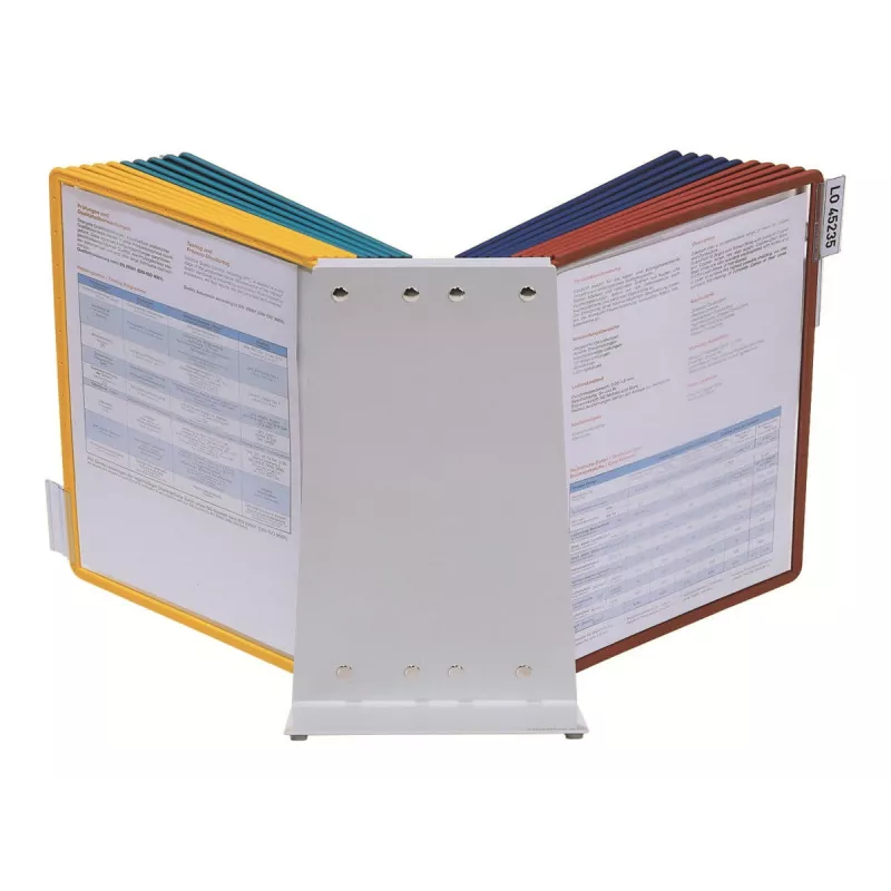 Dokumentu turētājs Durable VARIO Desk Unit 20 Complete pelēks