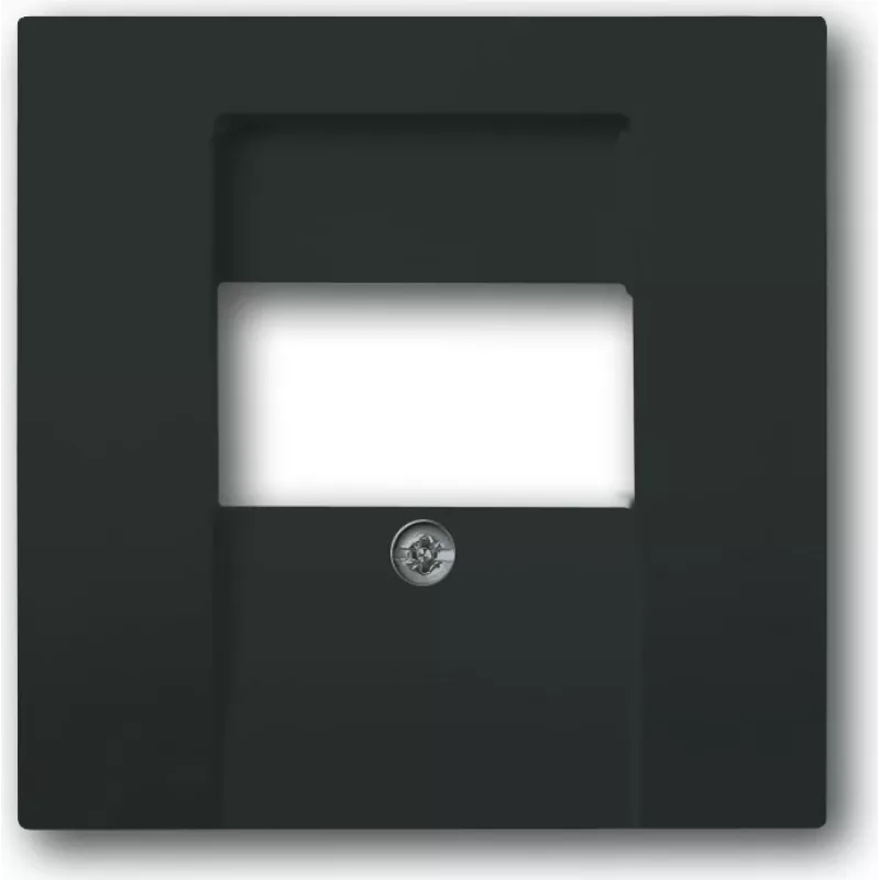 Busch-Jaeger 1710-0-3613. Produktfarbe: Anthrazit, Markenkompatibilität: Universal, Design: konventionell. Breite: 63 mm, Höhe: 63 mm (1710-0-3613)