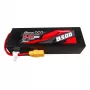 Gens ace G-Tech 8500mAh 14.8V 60C 4S1P Lipo akumulatora bloks ar PC materiāla korpusu un XT90 spraudni