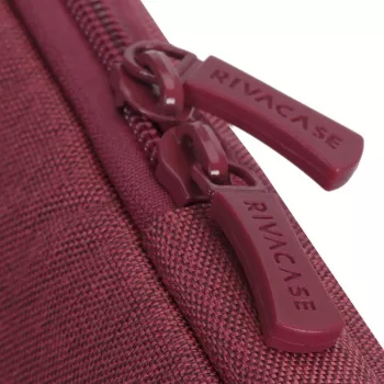 Rivacase Suzuka piezīmjdatora soma 35.6 cm (14 inch) uzmavas tipa futrālis sarkans