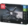 Ultra plāns 43 TV sienas stiprinājums WM 6254 (pelēks, 33–109 cm / 13–43 collas)