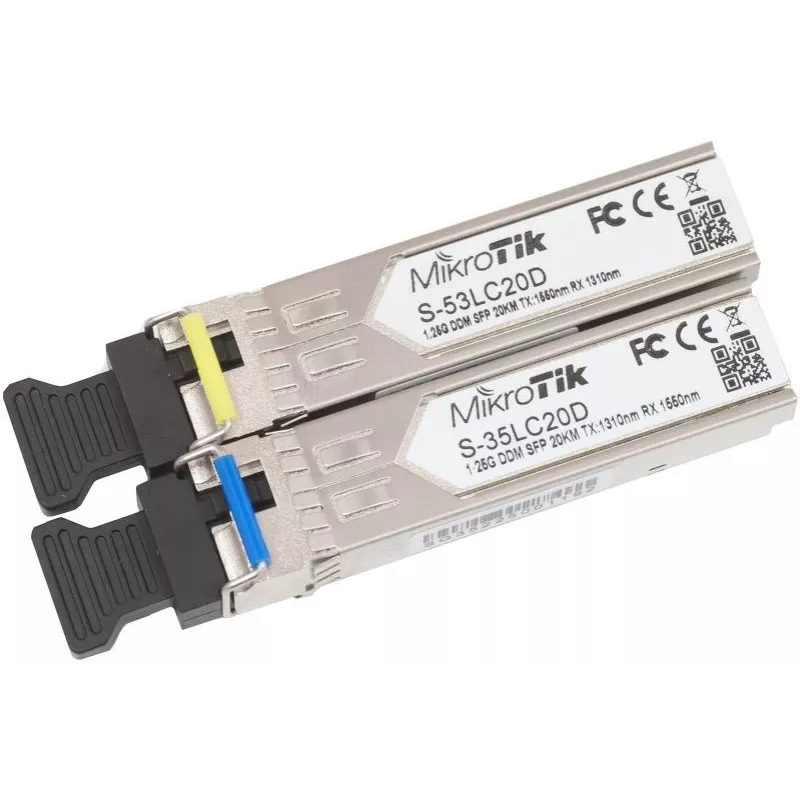 Tīkla raiduztvērēja modulis Mikrotik S-3553LC20D 1250 Mbit/s SFP