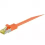 Tīkla kabelis Goobay 91588 RJ-45 Cat7 1 m oranžs