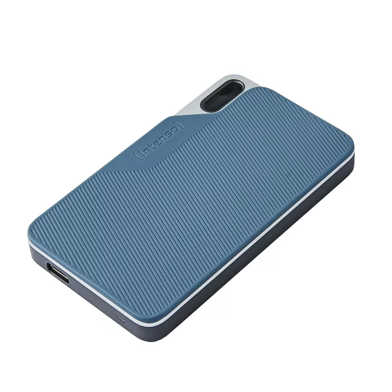 SSD disks Intenso 250GB USB Type-C 3.2 Gen 1 zili pelēks