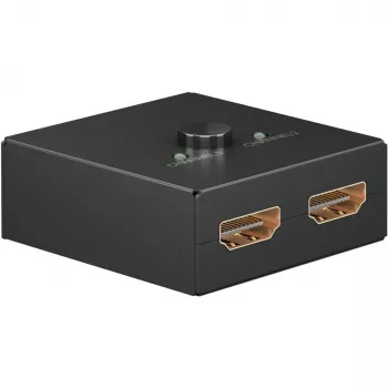 HDMI slēdzis Goobay 58485 1 Ieeja 1 Izeja 52mm x 49.5mm x 22.5mm