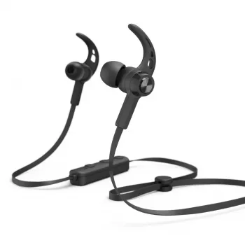 Hama Freedom Run II austiņas bezvadu, ausu āķa tipa sportam USB Type-C Bluetooth melnas