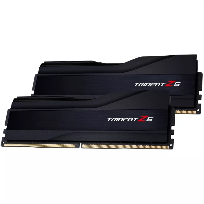 DIMM 32 GB DDR5-7600 (2x 16 GB) Dual-Kit, atmiņa melna, F5-7600J3646G16GX2-TZ5K, Trident Z5, INTEL XMP