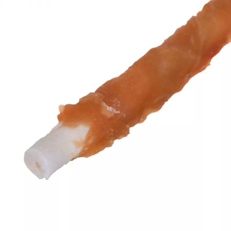 Suņu kārumi PETITTO Chicken wrapped chopsticks 500 g — vistas garšas košļājamie kociņi, 60% proteīna, 18% mitruma