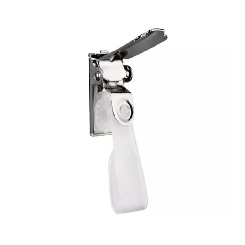 DURABLE klips vārda nozīmītēm un ID turētājs 1 iepakojums ar 25 gab. 810326