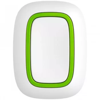 Ajax Button bezvadu trauksmes poga balta 35 mm x 13 mm x 47 mm