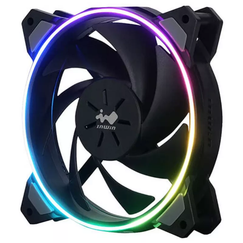 Korpusa ventilators in win SIRIUS LOOP X3 120 mm 3-RGB, 120 mm, 3-RGB apgaismojums
