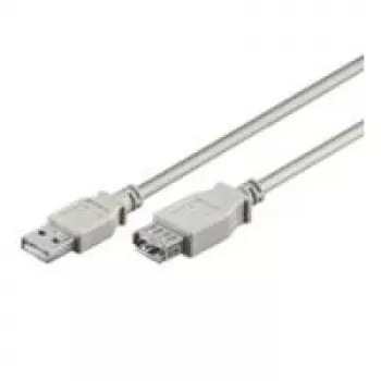 Wentronic 50962 USB kabelis, pelēks