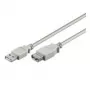 Wentronic 50962 USB kabelis, pelēks