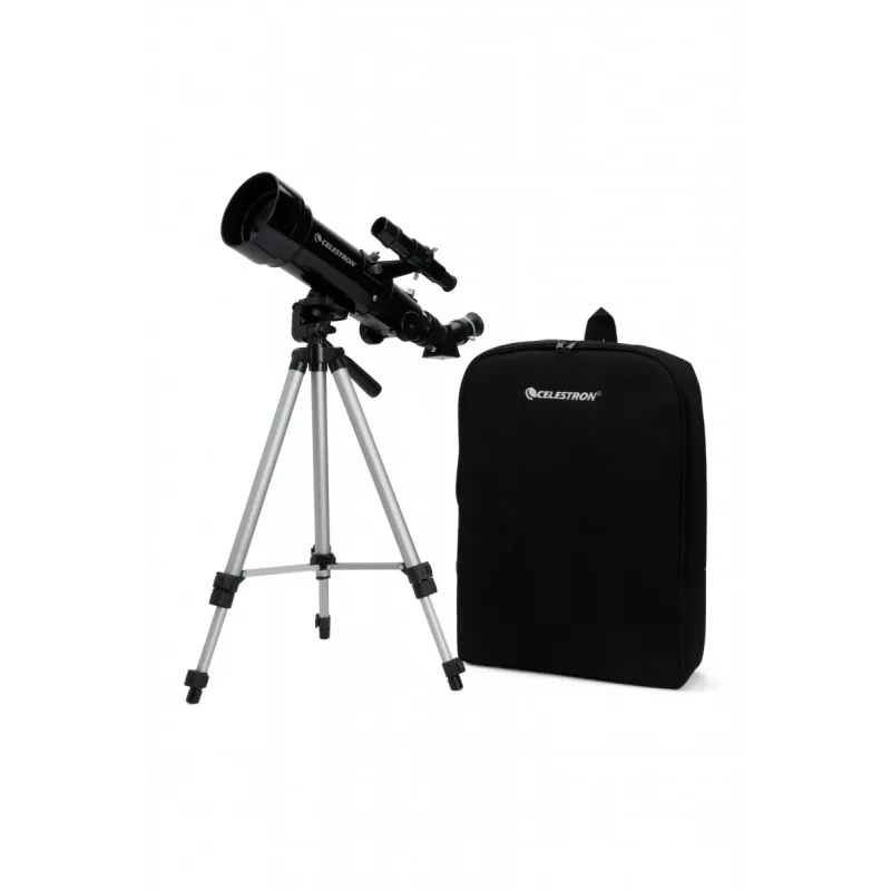 Celestron Travel Scope 70 Refraktors 165x Melns
