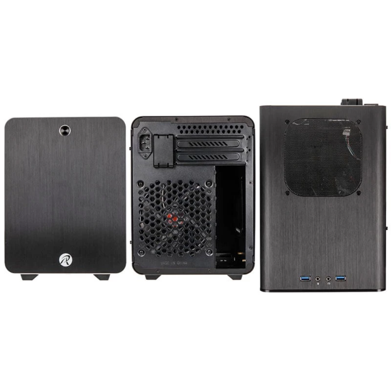RAIJINTEK METIS PLUS ALS Mini-ITX korpuss - melns - Korpuss - Mini-ITX