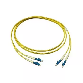 GoodConnections komutācijas kabelis LWL Duplex OS2 (Singlemode, 9/125) LC/LC, LSZH, reversible polarity, 1m,