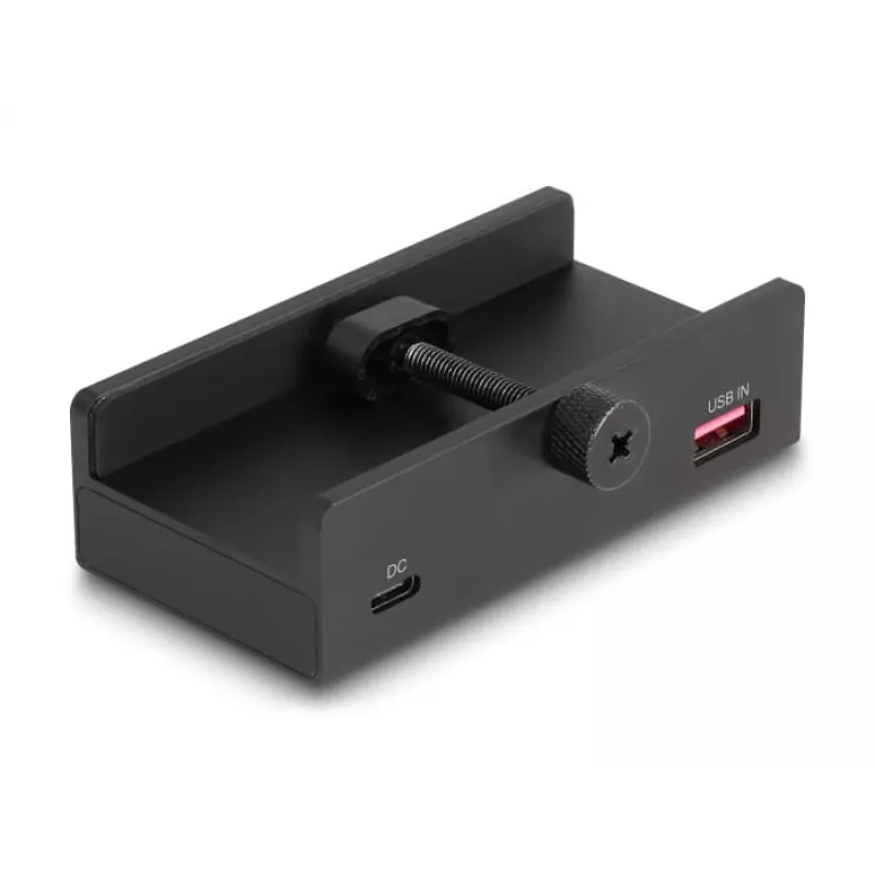 DeLOCK 64285 USB 2.0 Type-A centrmezgls 5000 Mbit/s Melna