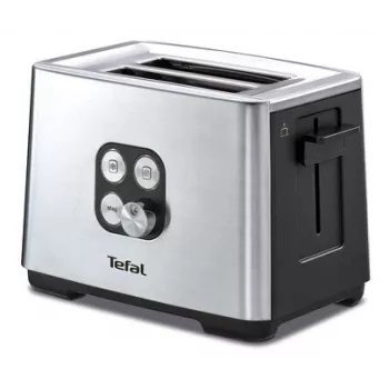 Tefal Equinox TT420D 7 2 slice(s) Melns, Stainless steel