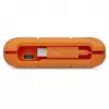 LaCie Rugged USB-C ārējais cietais disks 5 TB USB Type-C 3.2 Gen 1 (3.1 Gen 1) Pelēks Dzeltens