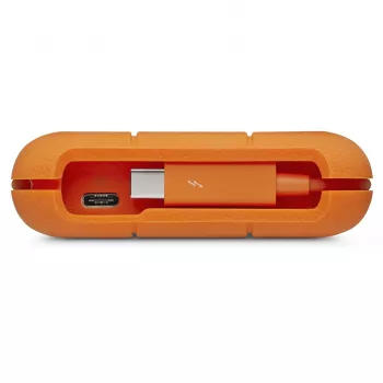 LaCie Rugged USB-C ārējais cietais disks 5 TB USB Type-C 3.2 Gen 1 (3.1 Gen 1) Pelēks Dzeltens