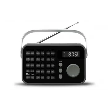 Eltra radio modelis 261 ar PLL digitālo noskaņošanu, melns