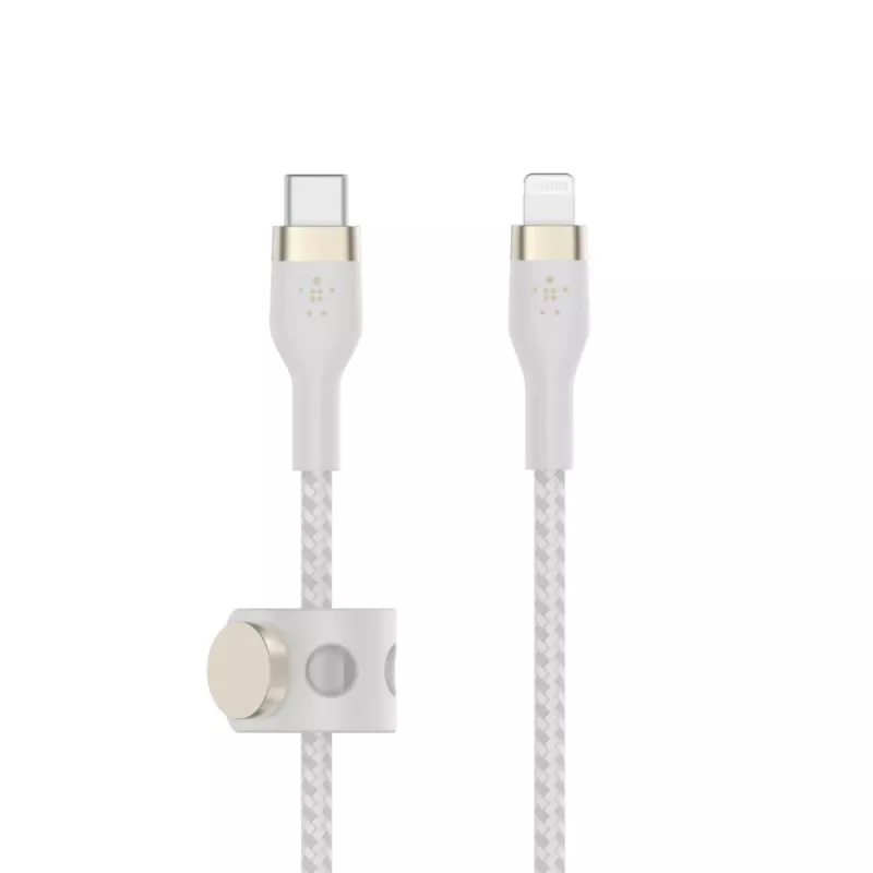 Belkin CAA011BT3MWH Lightning kabelis 3 m Balts