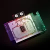 BitsPower Nebula Strix/TUF 4080 ARGB niķelēts + akrils – ūdens bloks grafiskajai kartei