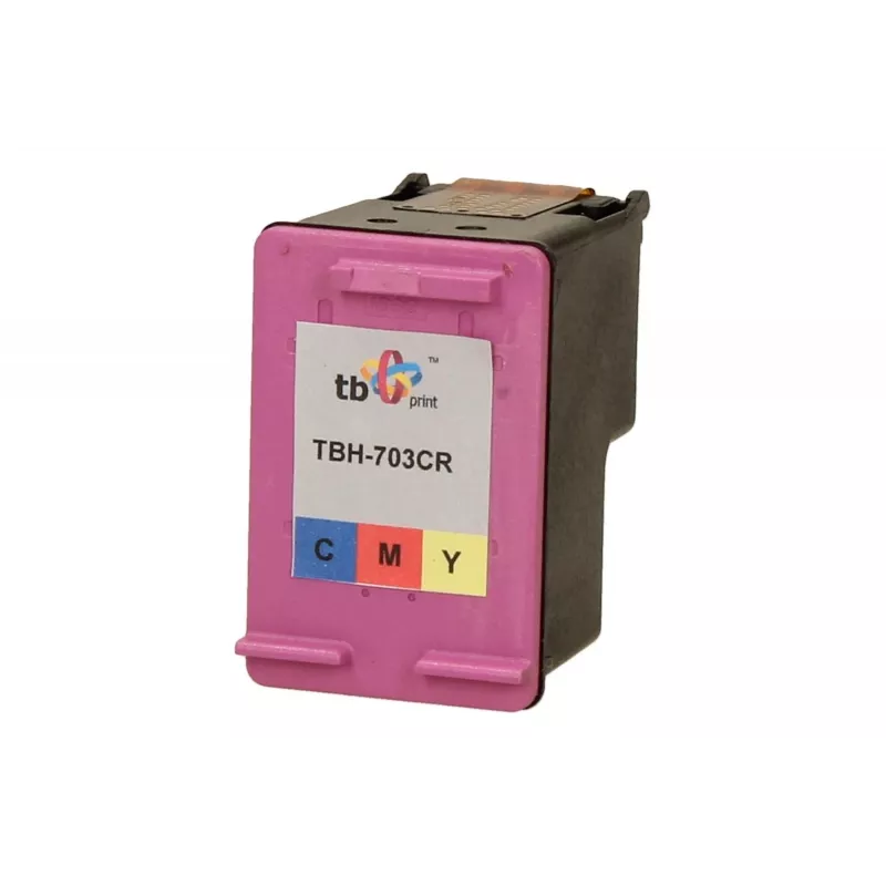 Tinte HP DJ D730/F735 krāsaina atjaunota TBH-703CR (HP Nr. 703 CD888AE)