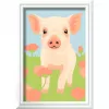 CreArt - sweet pet pig, gleznošana