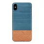 Viedtālruņa maciņš man and wood iPhone X/XS — džinsa melns