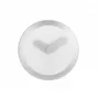 NeXtime klok 2615zi Focus, Ø25 cm, sienas pulkstenis, balts/sudraba krāsā