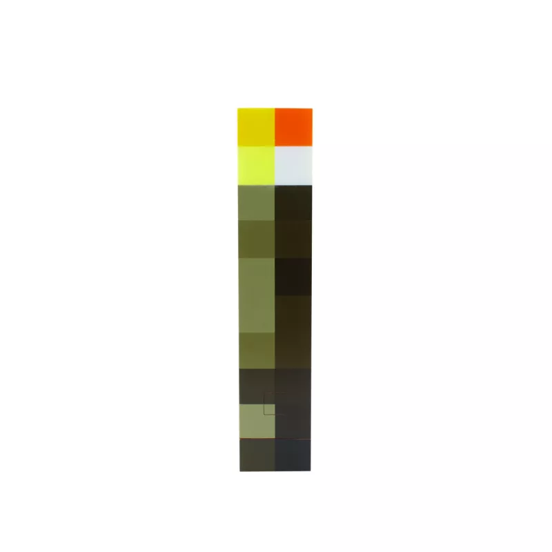 Galda lampa Paladone Torch Light PP9202MCFV3 Minecraft dizaina, ar baterijām darbināma