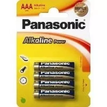 Panasonic 1x4 LR03APB - Alkali - 1.5 V - 10.5 mm - 10.5 mm - 44.5 mm - AAA-S (LR03APB/4BP)