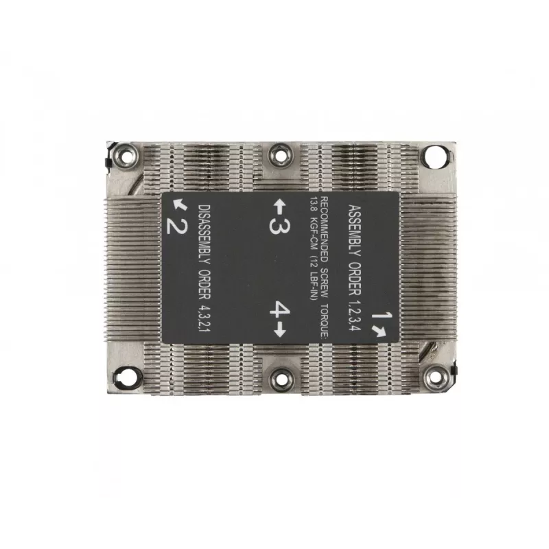 Supermicro SNK-P0067PS datora dzesēšanas sistēma procesora siltumizkliedētājs/radiators