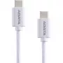 ADATA CACC-100PN-WH USB kabelis USB 2.0 1 m USB C Balts