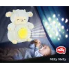 Mīkstā projektora rotaļlieta milly mally Sheep Projector Plush Toy modelis 5664 zīdaiņiem — mīksta naktslampiņa