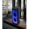 Sistēmas audio PLL FM USB/SD/BT 2xKaraoke FULL LED PartyBox