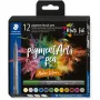 Otu pildspalvu komplekts Staedtler Pigment Arts Nature Colors 12 gab.