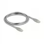 USB kabelis DeLOCK 81259 1m USB C uz USB C USB 2.0 Sudraba