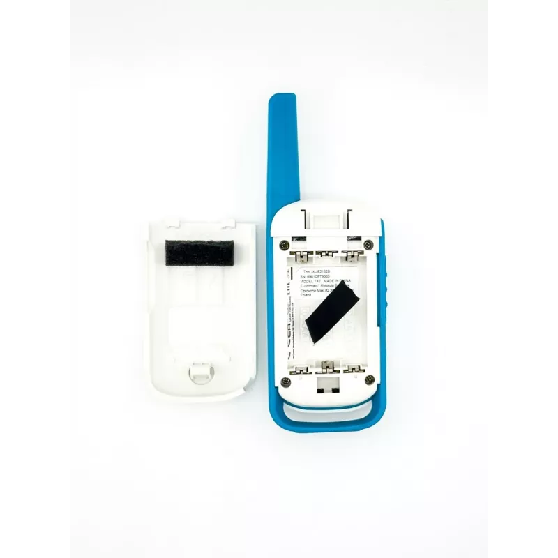 Motorola Talkabout T42 - rācija, 2 gab. (oranža-zila)