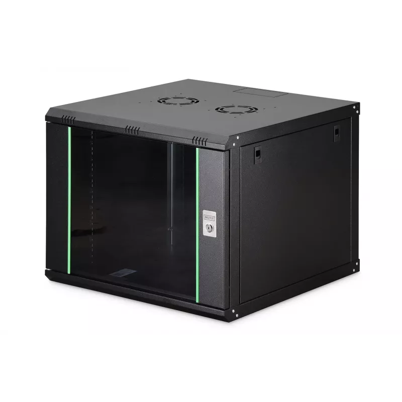 Sienas skapis Digitus DN-19 09U-6/6-EC-SW