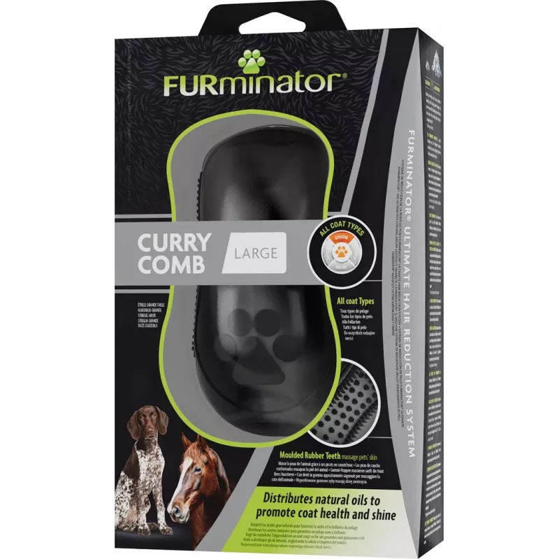 FURminator - gumijas suka suņiem un zirgiem - L